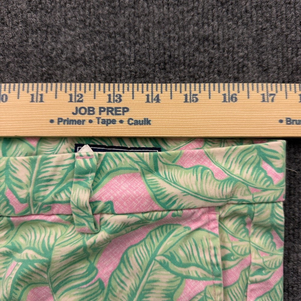 Vineyard Vines Breaker Short Mens 34 Pink Green Palm Leaf Chino Shorts READ - Picture 15 of 15